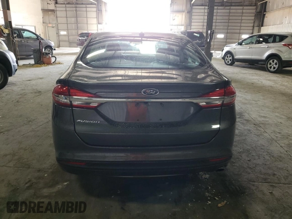 2017 Ford Fusion S with VIN 3FA6P0G76HR163276, listed as a Copart auction lot 50237305 with 18,148 mi miles and Salvage Title. Bid and sale history available at carsss.com. Image 6.
