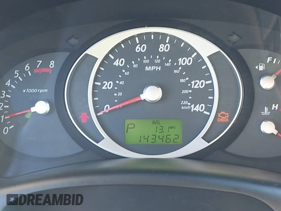 2007 Hyundai Tucson SE with VIN KM8JN72D17U590769, listed as a IAAI auction lot 41003503 with 143,462 mi miles and . Bid and sale history available at DreamBid. Image 7.