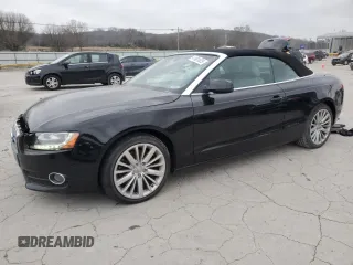 2010 Audi A5 2.0T Premium Plus with VIN WAUJFAFH8AN008385, listed as a Copart auction lot 41681825 with 40,778 mi miles and Salvage Title. Bid and sale history available at carsss.com. Image 1.