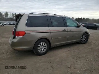 2010 Honda Odyssey EX with VIN 5FNRL3H46AB075666, listed as a Copart auction lot 50724145 with 57,773 mi miles and Salvage Title. Bid and sale history available at carsss.com. Image 3.