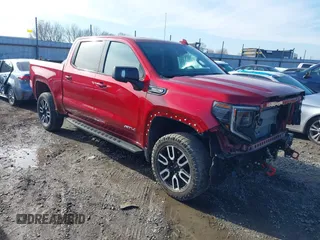 2024 GMC Sierra 1500 AT4 with VIN 3GTUUEEL5RG163404, listed as a IAAI auction lot 41137809 with 12,201 mi miles and . Bid and sale history available at DreamBid. Image 1.