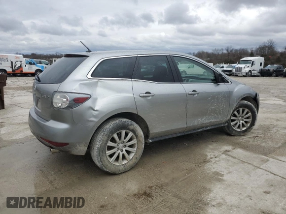 2012 Mazda CX-7 i Sport z VIN JM3ER2B53C0416250, wystawiony jako Copart lot #47869625 z przebiegiem 145 067 mil mil oraz Szkoda całkowita • Salvage title. Historia ofert i sprzedaży dostępna na DreamBid. Obrazek 3.