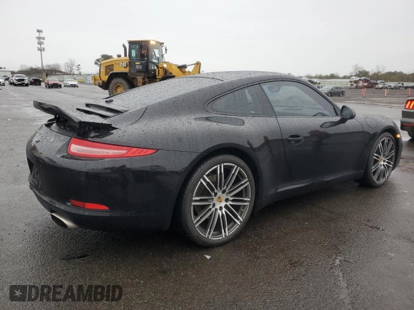 2016 Porsche 911 Carrera with VIN WP0AA2A92GS106698, listed as a Copart auction lot 42180725 with 43,064 mi miles and Salvage Title. Bid and sale history available at carsss.com. Image 3.
