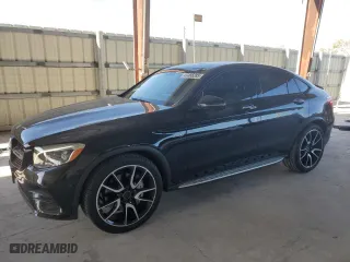2019 Mercedes-Benz GLC with VIN WDC0J6EB7KF499433, listed as a Copart auction lot 49486285 with 24,075 mi miles and Salvage Title. Bid and sale history available at carsss.com. Image 1.