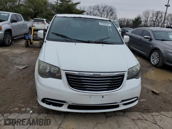2014 Chrysler Town & Country S with VIN 2C4RC1HG6ER464347, listed as a Copart auction lot 45299395 with 126,297 mi miles and Salvage Title. Bid and sale history available at carsss.com. Image 5.