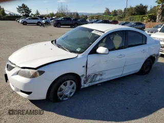 2006 Mazda Mazda3 i with VIN JM1BK12G561421623, listed as a Copart auction lot 50249715 with 172,907 mi miles and Salvage Title. Bid and sale history available at carsss.com. Image 1.