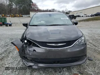 2021 Chrysler Voyager LXI with VIN 2C4RC1DG0MR506242, listed as a Copart auction lot 47658465 with 81,498 mi miles and Salvage Title. Bid and sale history available at carsss.com. Image 5.