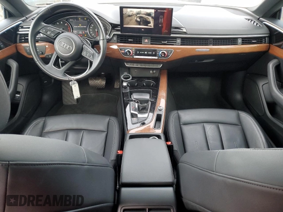 2020 Audi A5 Sportback Premium with VIN WAUANCF50LA004944, listed as a Copart auction lot 43199955 with 77,780 mi miles and Salvage Title. Bid and sale history available at carsss.com. Image 8.