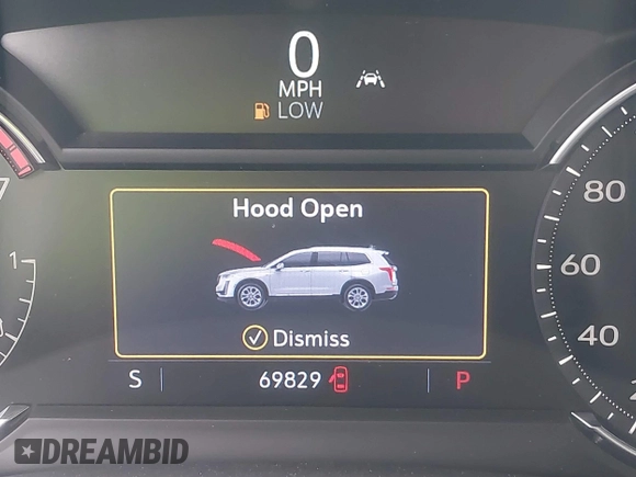 2021 Cadillac XT6 Luxury with VIN 1GYKPAR47MZ221123, listed as a IAAI auction lot 42374772 with 69,829 mi miles and . Bid and sale history available at DreamBid. Image 7.