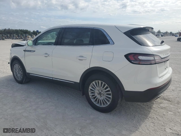 2020 Lincoln Nautilus Standard with VIN 2LMPJ6J92LBL20743, listed as a Copart auction lot 86513774 with 20,985 mi miles and Non Repairable. Bid and sale history available at carsss.com. Image 2.