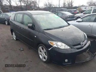 2007 Mazda 5 Touring with VIN JM1CR29L570145914, listed as a IAAI auction lot 41384247 with Not Provided miles. Bid and sale history available at carsss.com. Image 1.