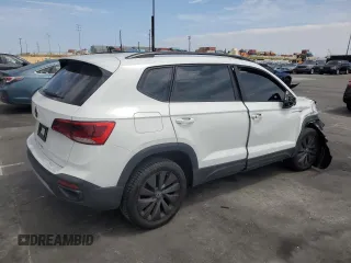 2023 Volkswagen Taos S z VIN 3VVCX7B20PM344243, wystawiony jako Copart lot #53208825 z przebiegiem 53 088 mil mil oraz Szkoda całkowita • Salvage title. Historia ofert i sprzedaży dostępna na DreamBid. Obrazek 3.