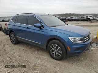 2020 Volkswagen Tiguan SE with VIN 3VV2B7AX2LM082646, listed as a Copart auction lot 51425425 with 53,110 mi miles and Salvage Title. Bid and sale history available at DreamBid. Image 4.