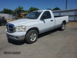 2007 Dodge 1500 ST с VIN 1D7HA16N17J575906, выставлен на аукционе Copart как лот 59636895 с пробегом 166 652 миль миль и Чистый • Clean title. История ставок и продаж доступна на DreamBid. Изображение 1.