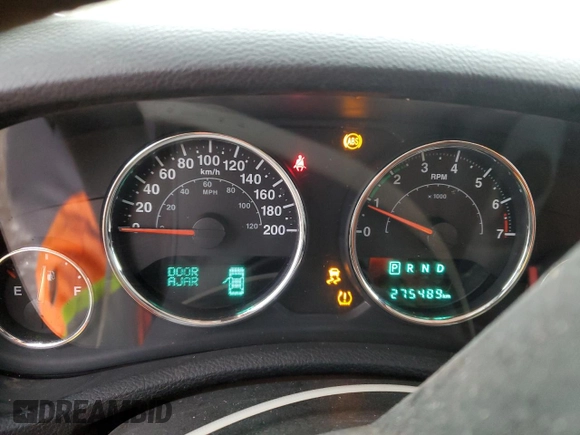 2018 Jeep Wrangler JK Unlimited Sport with VIN 1C4BJWDG8JL803235, listed as a Copart auction lot 87883525 with 275,489 mi miles and Salvage Title. Bid and sale history available at carsss.com. Image 9.
