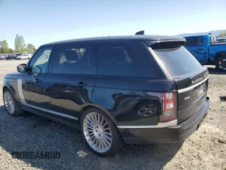 2017 Land Rover Range Rover with VIN SALGS5FE4HA355244, listed as a Copart auction lot 53041715 with 83,872 mi miles and Clean title. Bid and sale history available at DreamBid. Image 2.