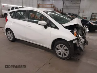 2018 Nissan Note SV with VIN 3N1CE2CP6JL361596, listed as a IAAI auction lot 41876573 with 95,307 mi miles and . Bid and sale history available at DreamBid. Image 1.