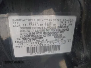 2020 Nissan Kicks SR z VIN 3N1CP5DV9LL539481, wystawiony jako IAAI lot #42099708 z przebiegiem 67 361 mil mil oraz . Historia ofert i sprzedaży dostępna na DreamBid. Obrazek 9.