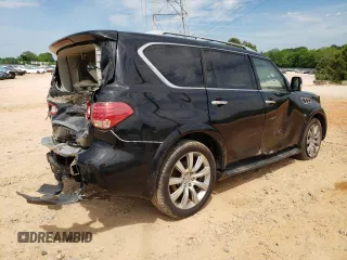 2014 Infiniti QX80 z VIN JN8AZ2NF4E9553258, wystawiony jako Copart lot #54238315 z przebiegiem 223 363 mil mil oraz Szkoda całkowita • Salvage title. Historia ofert i sprzedaży dostępna na DreamBid. Obrazek 3.