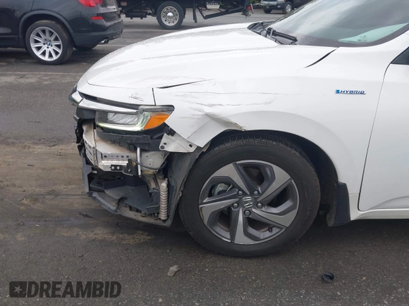 2019 Honda Insight EX with VIN 19XZE4F54KE033029, listed as a IAAI auction lot 41972665 with 75,281 mi miles and . Bid and sale history available at DreamBid. Image 6.