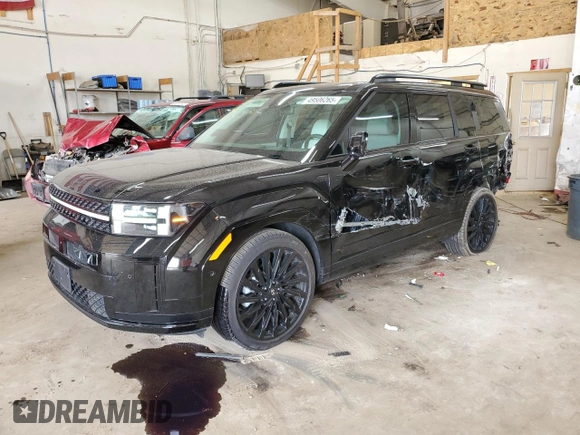 2024 Hyundai Santa Fe Calligraphy with VIN 5NMP5DGL5RH031863, listed as a Copart auction lot 49506265 with 3,817 mi miles and Salvage title. Bid and sale history available at DreamBid. Image 1.