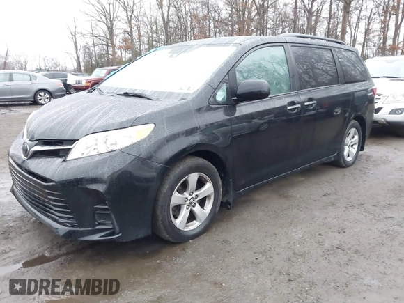 2019 Toyota Sienna LE Auto Access Seat with VIN 5TDKZ3DC6KS988342, listed as a IAAI auction lot 41456926 with 91,799 mi miles and . Bid and sale history available at DreamBid. Image 17.