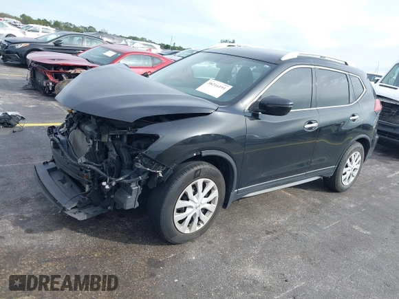 2017 Nissan Rogue SV with VIN JN8AT2MT9HW384093, listed as a IAAI auction lot 42067342 with 162,044 mi miles and . Bid and sale history available at DreamBid. Image 2.
