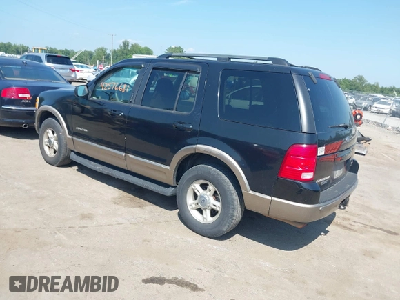 2002 Ford Explorer Eddie Bauer z VIN 1FMDU74W72UA71653, wystawiony jako IAAI lot #42576681 z przebiegiem 175 401 mil mil oraz . Historia ofert i sprzedaży dostępna na DreamBid. Obrazek 3.