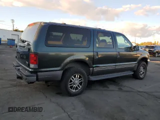 2002 Ford Excursion XLT with VIN 1FMNU41SX2EA41688, listed as a Copart auction lot 81190734 with 105,471 mi miles and Clean Title. Bid and sale history available at DreamBid. Image 3.