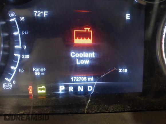 2015 Ram 2500 SLT with VIN 3C6UR5DL4FG614148, listed as a IAAI auction lot 42137073 with 172,705 mi miles. Bid and sale history available at carsss.com. Image 15.