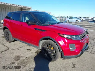 2015 Land Rover Range Rover Evoque Dynamic with VIN SALVT2BG0FH076713, listed as a IAAI auction lot 41492447 with NaN miles. Bid and sale history available at carsss.com. Image 1.