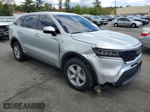 2022 Kia Sorento LX with VIN 5XYRGDLC1NG091524, listed as a Copart auction lot 56105715 with 37,943 mi miles and Salvage title. Bid and sale history available at DreamBid. Image 4.