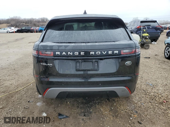 2021 Land Rover Range Rover Velar S with VIN SALYJ2EX7MA300600, listed as a Copart auction lot 50431775 with 58,687 mi miles and Salvage title. Bid and sale history available at DreamBid. Image 6.