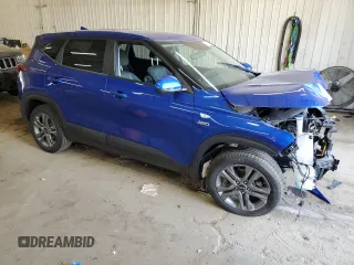 2021 Kia Seltos LX with VIN KNDEPCAA9M7130463, listed as a Copart auction lot 49376015 with 52,476 mi miles and Salvage Title. Bid and sale history available at carsss.com. Image 4.