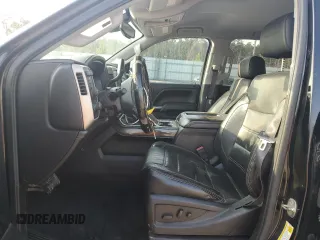 2015 GMC Sierra 2500HD available WiFi Denali with VIN 1GT120E89FF667555, listed as a Copart auction lot 43565795 with 196,759 mi miles and Salvage Title. Bid and sale history available at carsss.com. Image 7.