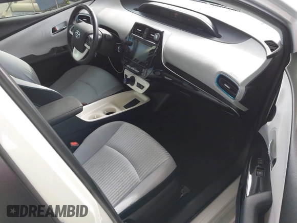 2018 Toyota Prius Two with VIN JTDKARFU7J3054710, listed as a IAAI auction lot 41372798 with 347,148 mi miles. Bid and sale history available at carsss.com. Image 5.