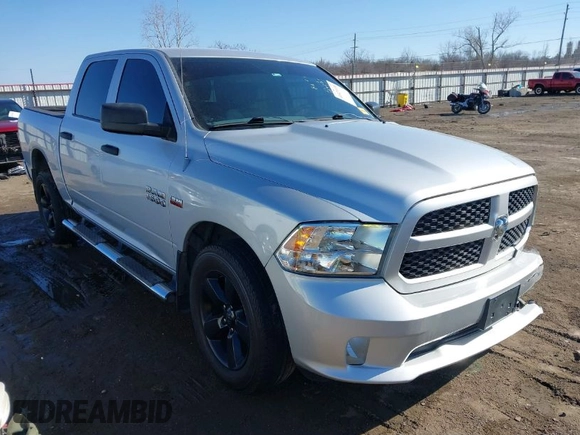 2014 Ram 1500 Express with VIN 1C6RR7KT0ES151209, listed as a IAAI auction lot 41421130 with 146,345 mi miles. Bid and sale history available at carsss.com. Image 1.