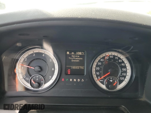 2018 Ram 2500 Tradesman with VIN 3C6TR5HT7JG288313, listed as a Copart auction lot 57519165 with 148,402 mi miles and Clean title. Bid and sale history available at DreamBid. Image 9.