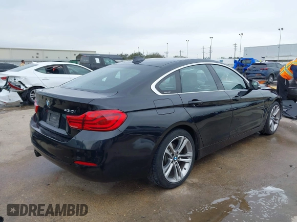 2019 BMW 4 Series 430i xDrive with VIN WBA4J3C50KBL09320, listed as a IAAI auction lot 41677736 with 73,277 mi miles. Bid and sale history available at carsss.com. Image 4.