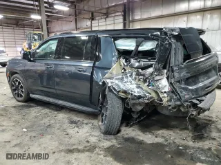 2021 Chevrolet Suburban RST with VIN 1GNSKEKDXMR178930, listed as a Copart auction lot 45925875 with 110,634 mi miles and Salvage Title. Bid and sale history available at carsss.com. Image 2.