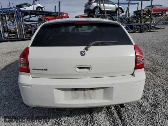 2006 Dodge Magnum with VIN 2D4FV47T06H275992, listed as a Copart auction lot 49796945 with Not Provided miles and Salvage Title. Bid and sale history available at carsss.com. Image 6.