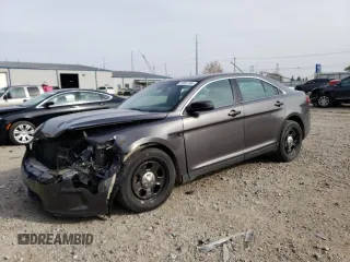 2013 Ford Sedan Police Interceptor with VIN 1FAHP2M80DG222695, listed as a Copart auction lot 78391184 with 123,644 mi miles and Salvage Title. Bid and sale history available at carsss.com. Image 1.