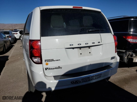 2018 Dodge Grand Caravan SE with VIN 2C4RDGBG5JR148036, listed as a Copart auction lot 87046734 with 199,672 mi miles and Clean Title. Bid and sale history available at carsss.com. Image 6.