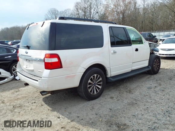2017 Ford Expedition Max XLT z VIN 1FMJK1HT8HEA52523, wystawiony jako IAAI lot #41790755 z przebiegiem 200 000 mil mil oraz . Historia ofert i sprzedaży dostępna na DreamBid. Obrazek 4.