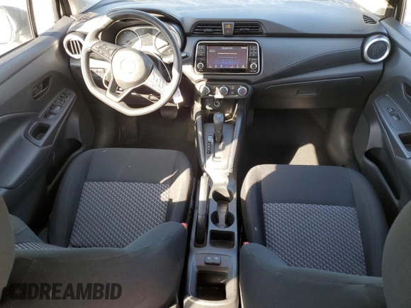 2024 Nissan Versa S with VIN 3N1CN8DVXRL896202, listed as a Copart auction lot 52783645 with 22,496 mi miles and Salvage Title. Bid and sale history available at DreamBid. Image 8.