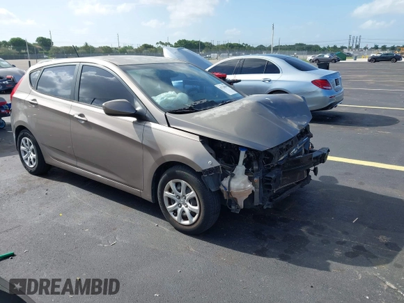 2012 Hyundai Accent GS with VIN KMHCT5AE1CU007575, listed as a IAAI auction lot 42720094 with 132,118 mi miles and . Bid and sale history available at DreamBid. Image 1.