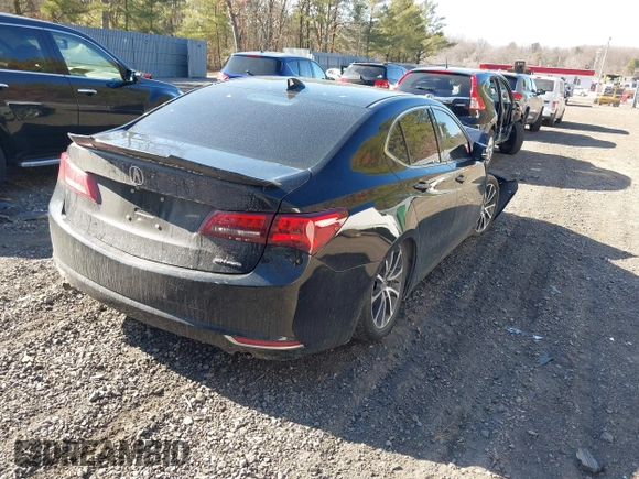 2015 Acura TLX Technology with VIN 19UUB3F58FA006696, listed as a IAAI auction lot 41697207 with 114,725 mi miles and . Bid and sale history available at DreamBid. Image 4.