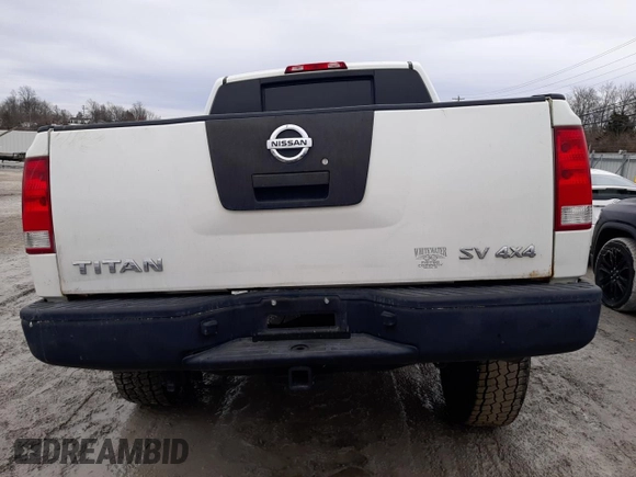 2012 Nissan Titan S with VIN 1N6AA0EJ4CN307050, listed as a Copart auction lot 43375035 with Not Provided miles and Salvage Title. Bid and sale history available at carsss.com. Image 6.