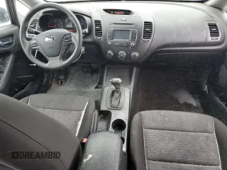 2016 Kia Forte LX with VIN KNAFX4A63G5553915, listed as a Copart auction lot 44601395 with 75,580 mi miles and Salvage Title. Bid and sale history available at carsss.com. Image 8.