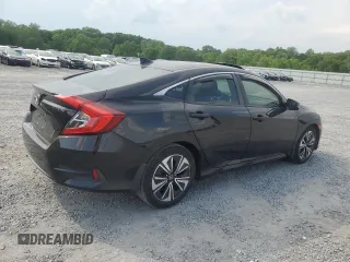 2018 Honda Civic EX-L z VIN JHMFC1F73JX037093, wystawiony jako Copart lot #55289575 z przebiegiem 70 318 mil mil oraz Szkoda całkowita • Salvage title. Historia ofert i sprzedaży dostępna na DreamBid. Obrazek 3.
